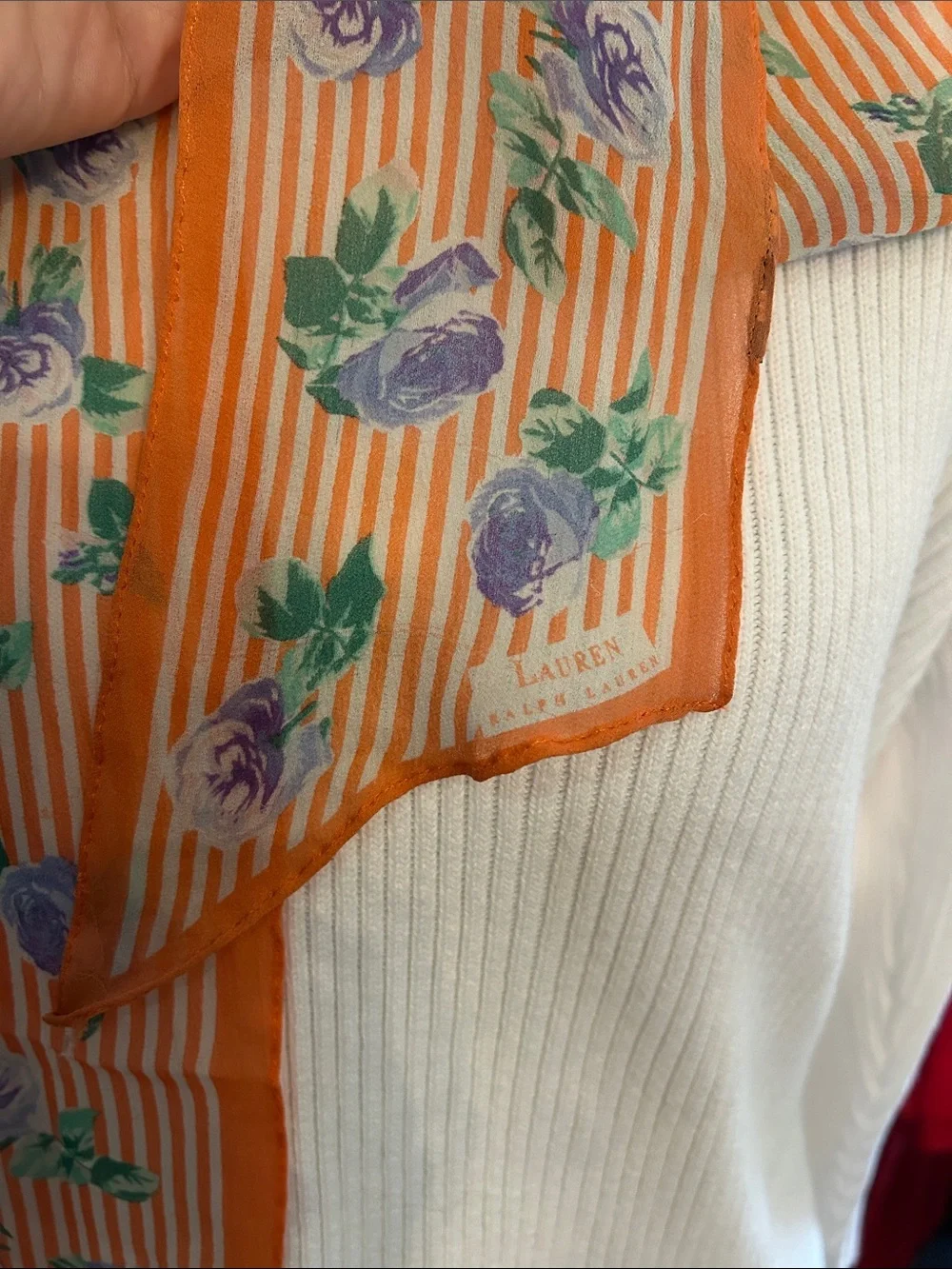 Lauren Ralph Lauren Twilly Scarf 56”x4”